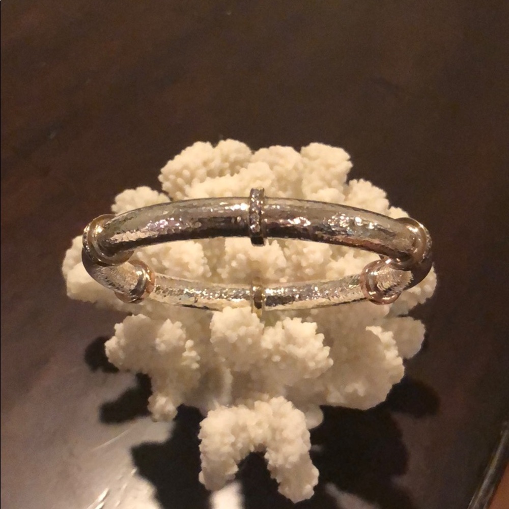 Silpada Hammered Sterling Silver Bangle - Picture 8 of 8